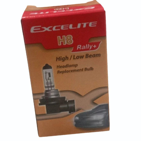 EXCELITE RALLY PLUS H8 12V 100W HALOGEN BULB PGJ19-1